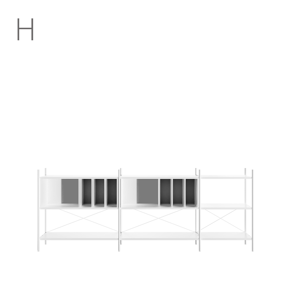 Join system 3 Layers Shelf SET(251CM)_17 Types