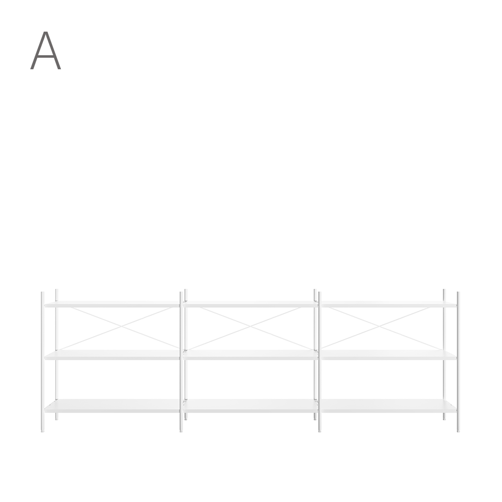 Join system 3 Layers Shelf SET(283CM)_14 Types