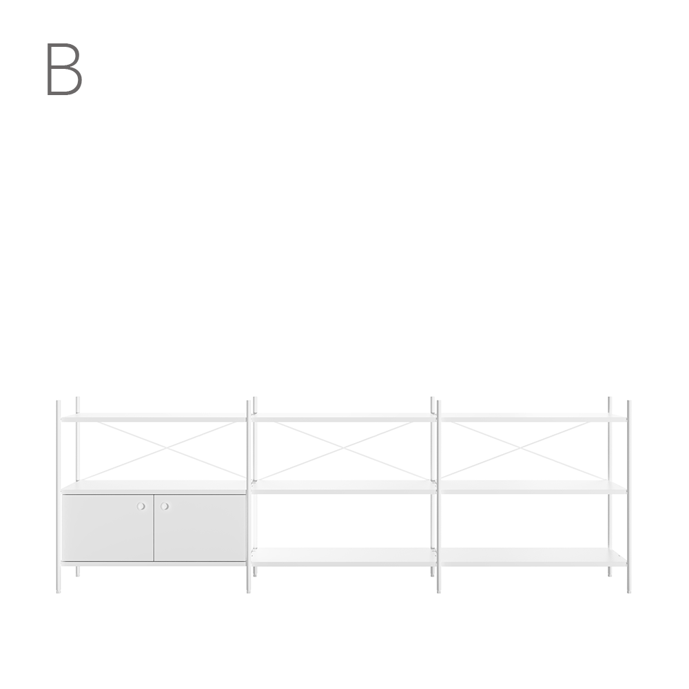 Join system 3 Layers Shelf SET(283CM)_14 Types