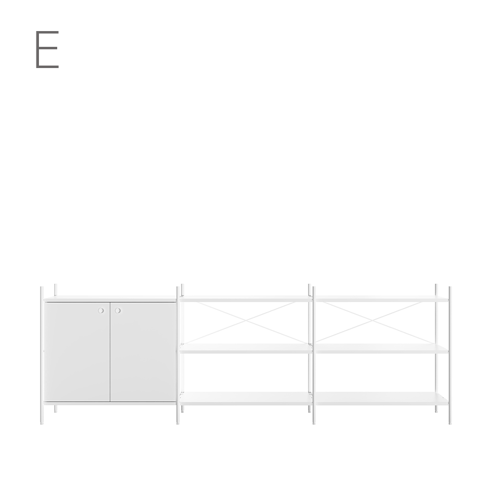Join system 3 Layers Shelf SET(283CM)_14 Types