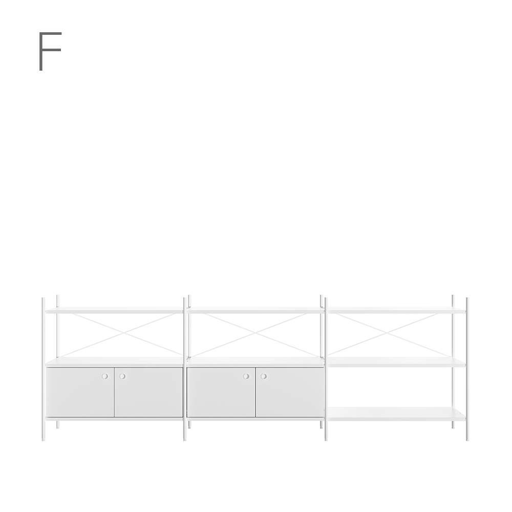 Join system 3 Layers Shelf SET(283CM)_14 Types