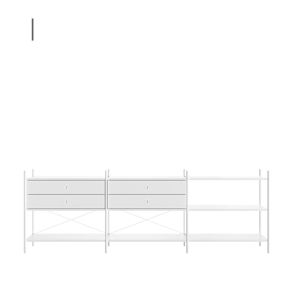 Join system 3 Layers Shelf SET(283CM)_14 Types