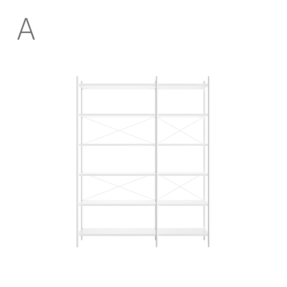 Join system 6 Layers Shelf SET(158CM)_9 Types