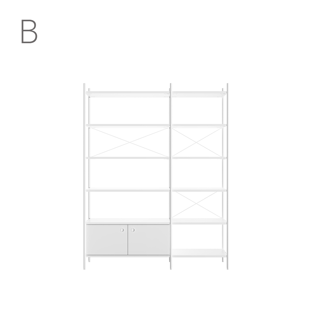 Join system 6 Layers Shelf SET(158CM)_9 Types