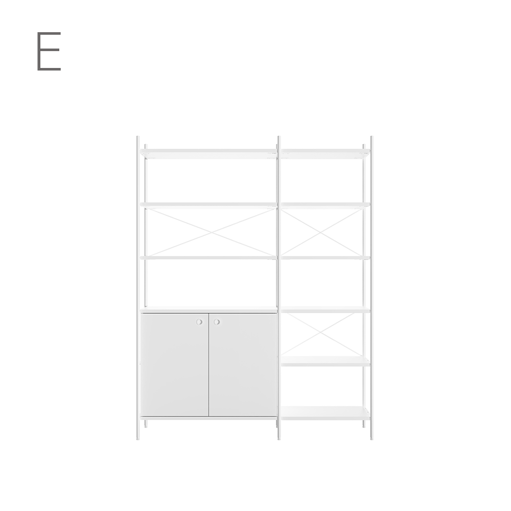 Join system 6 Layers Shelf SET(158CM)_9 Types