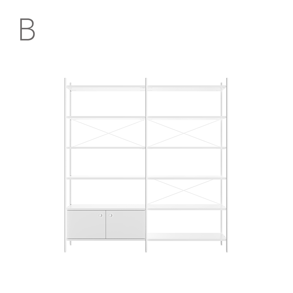 Join system 6 Layers Shelf SET(190CM)_14 Types