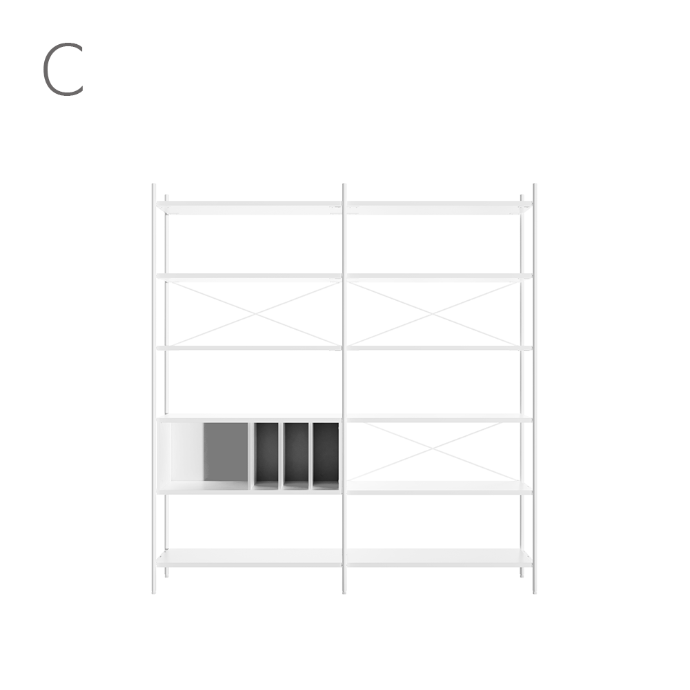 Join system 6 Layers Shelf SET(190CM)_14 Types