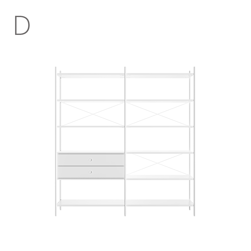 Join system 6 Layers Shelf SET(190CM)_14 Types
