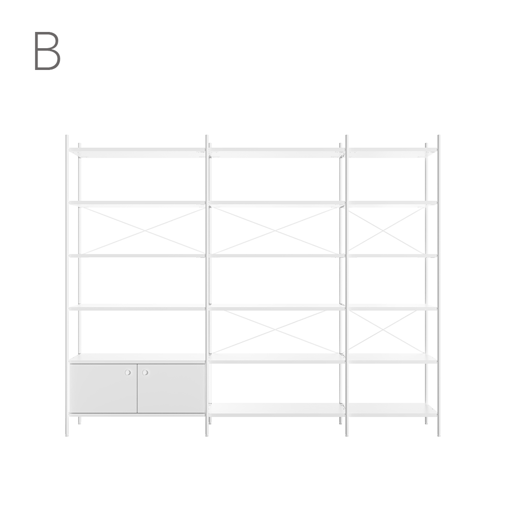 Join system 6 Layers Shelf SET(251CM)_17 Types