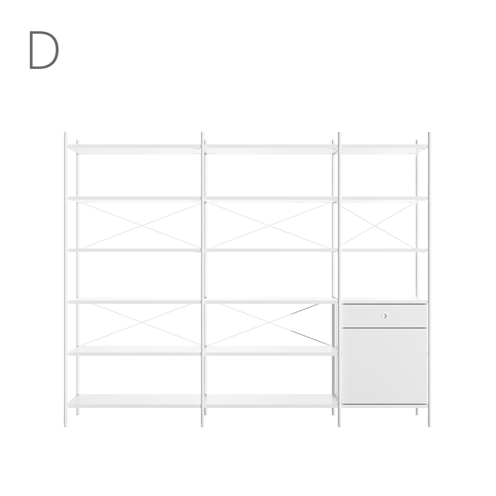 Join system 6 Layers Shelf SET(251CM)_17 Types