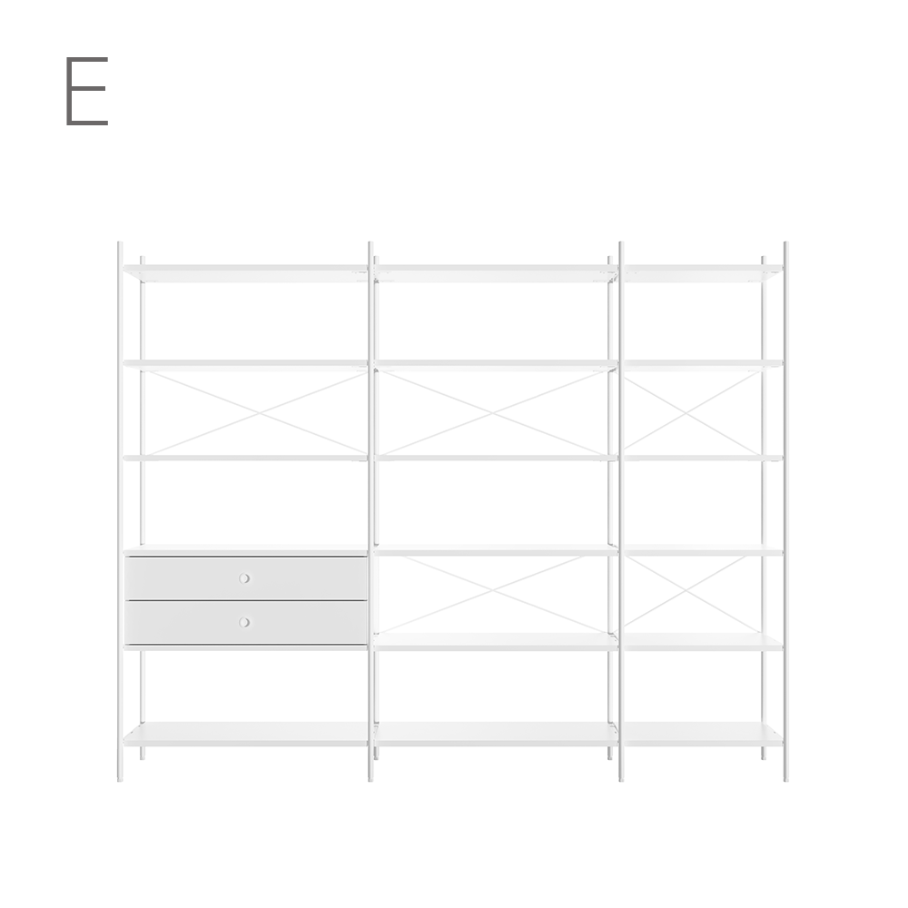 Join system 6 Layers Shelf SET(251CM)_17 Types
