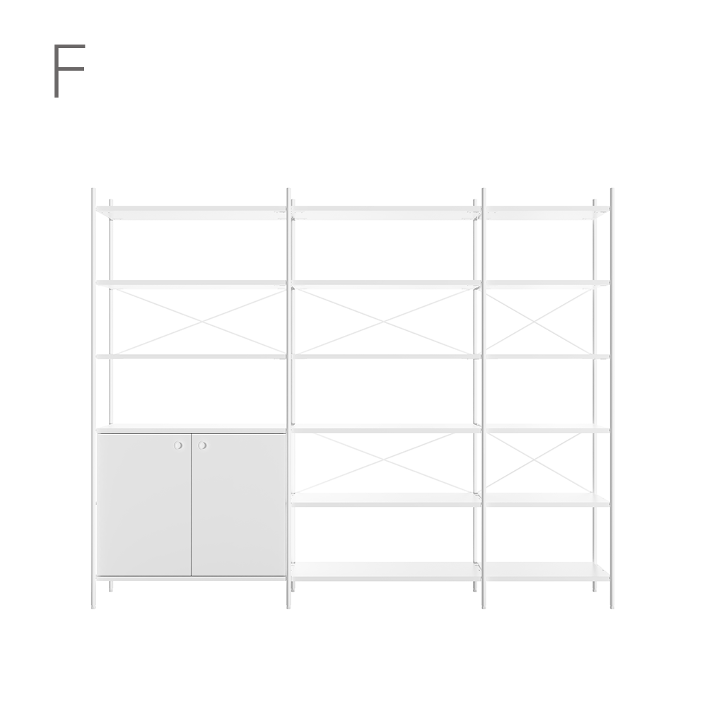 Join system 6 Layers Shelf SET(251CM)_17 Types