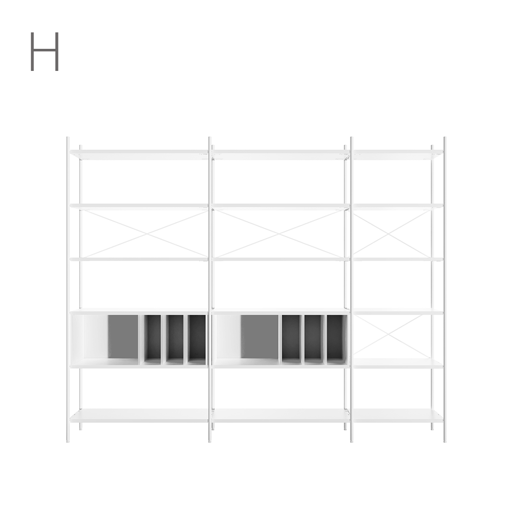 Join system 6 Layers Shelf SET(251CM)_17 Types