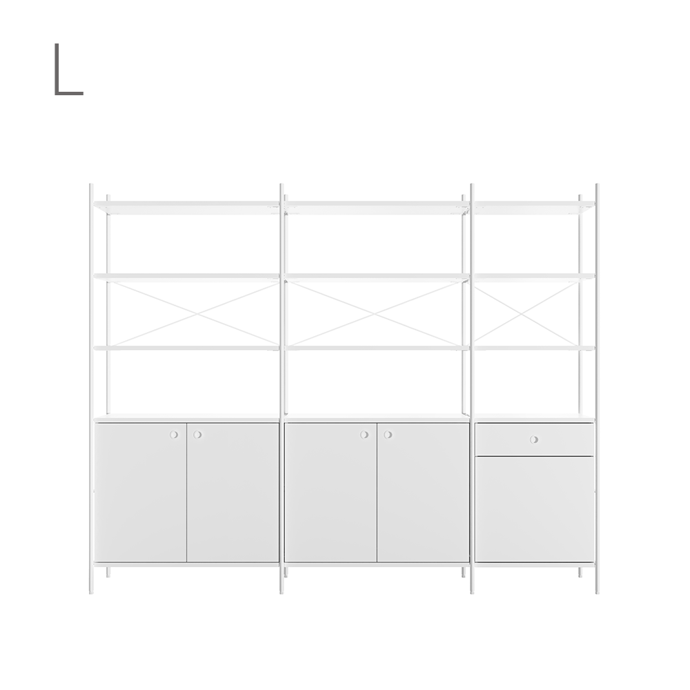 Join system 6 Layers Shelf SET(251CM)_17 Types