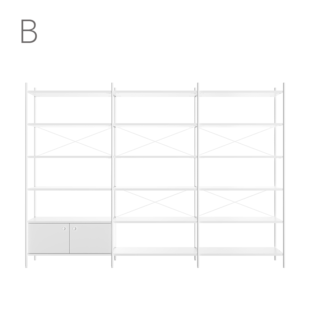 Join system 6 Layers Shelf SET(283CM)_14 Types