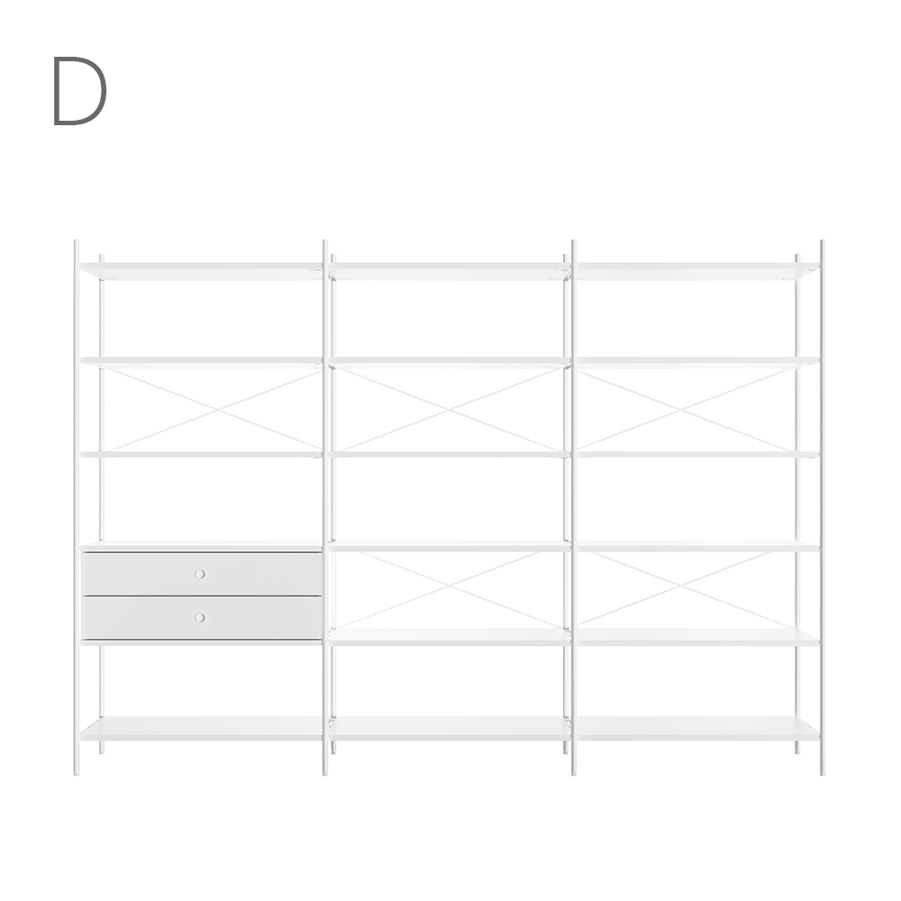 Join system 6 Layers Shelf SET(283CM)_14 Types