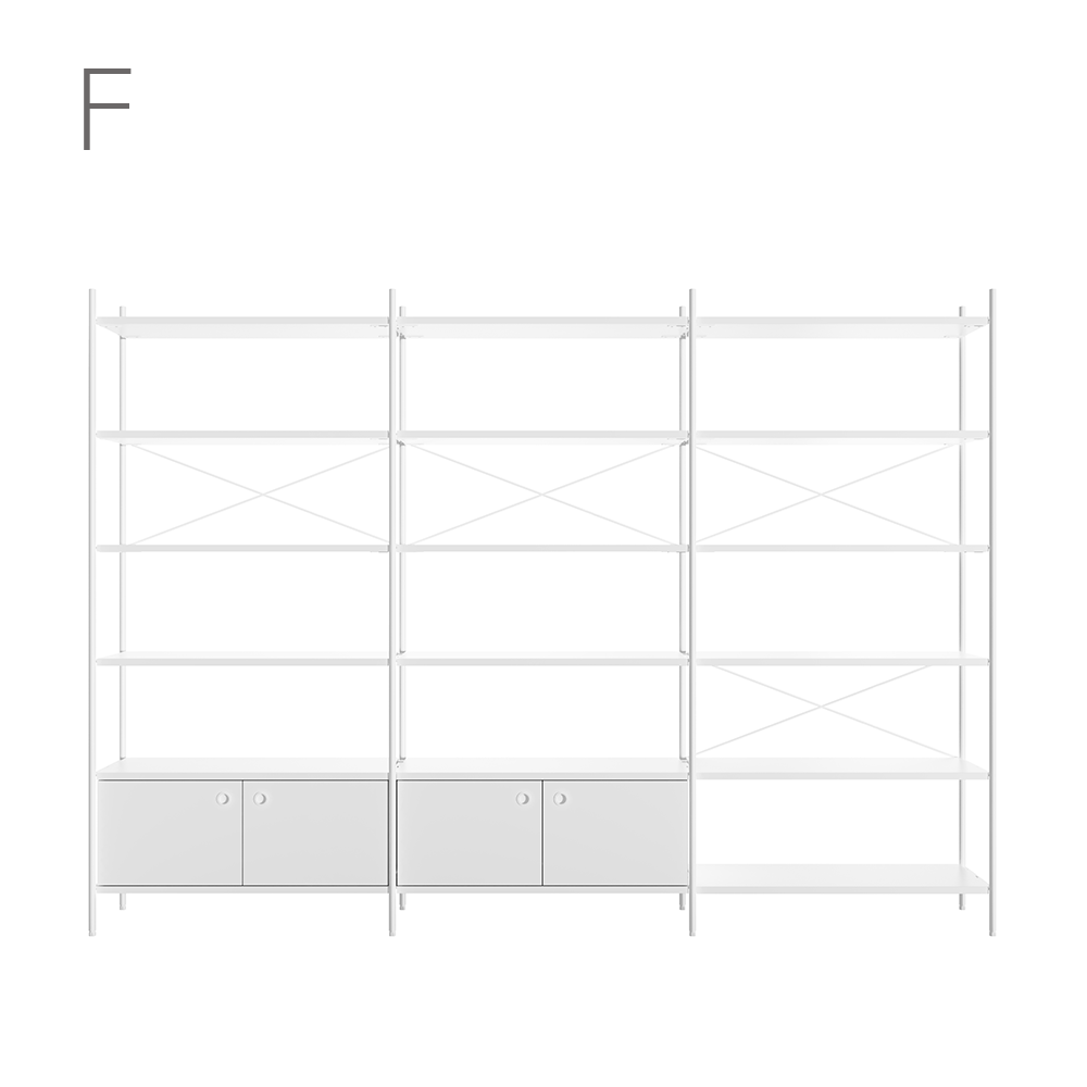 Join system 6 Layers Shelf SET(283CM)_14 Types