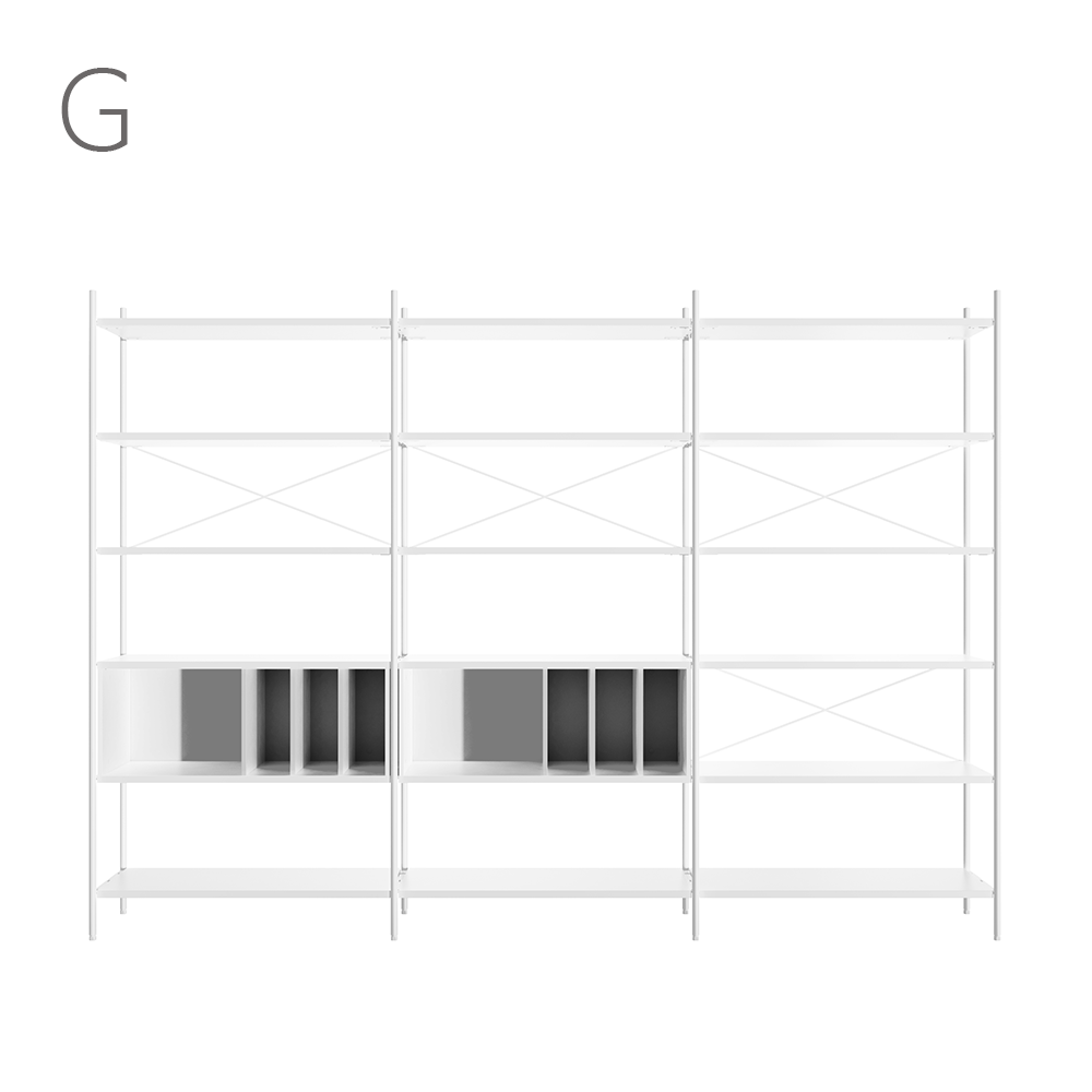 Join system 6 Layers Shelf SET(283CM)_14 Types
