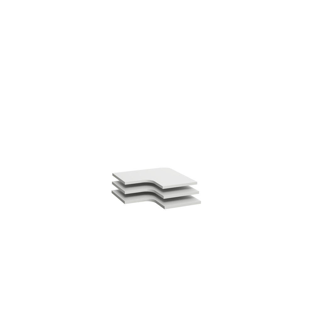 Join System Corner Shelf Module (3ea)