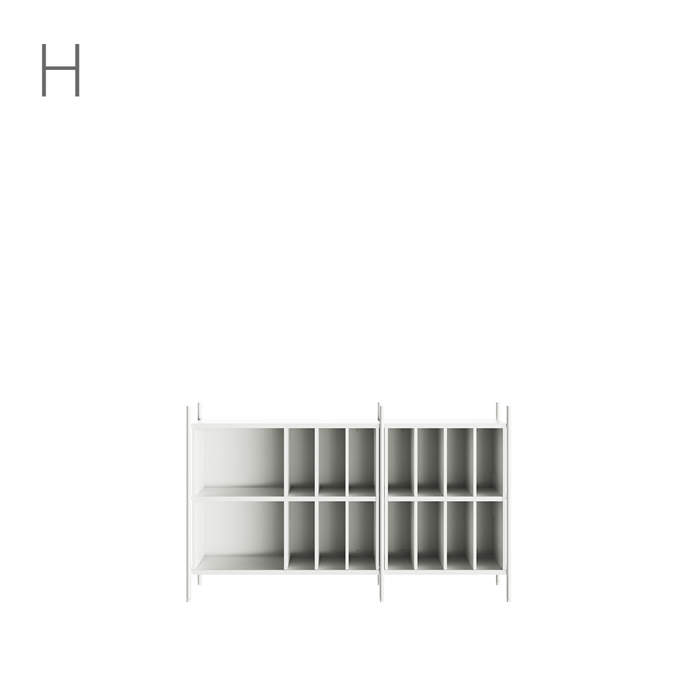 Join system 3 Layers Shelf SET(158CM)_9 Types