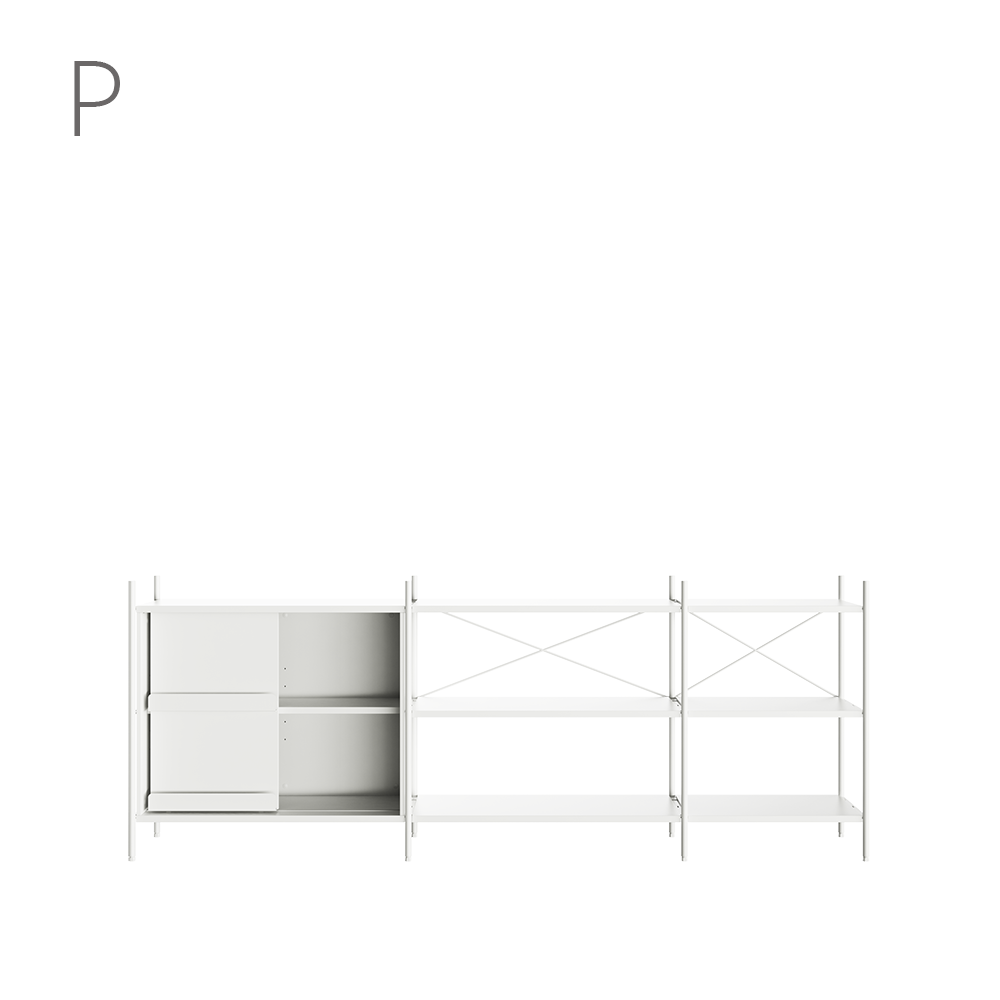 Join system 3 Layers Shelf SET(251CM)_17 Types