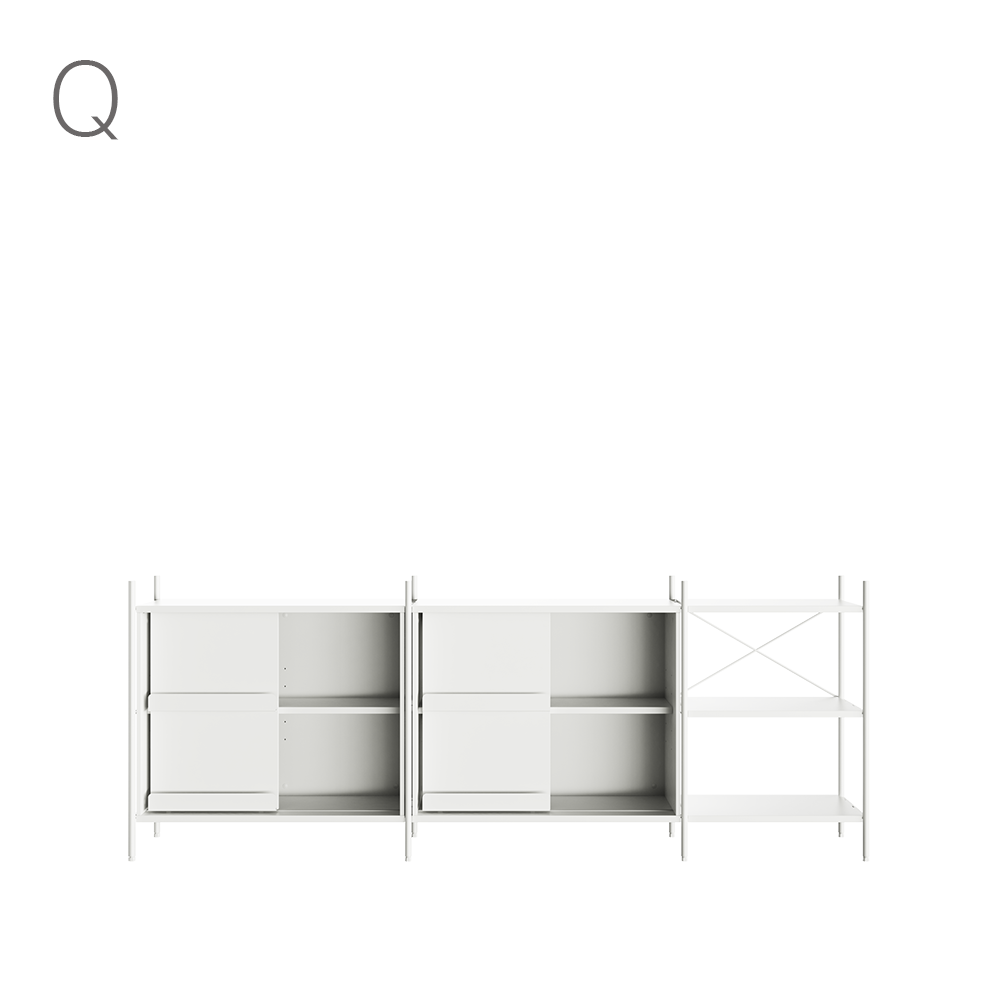 Join system 3 Layers Shelf SET(251CM)_17 Types