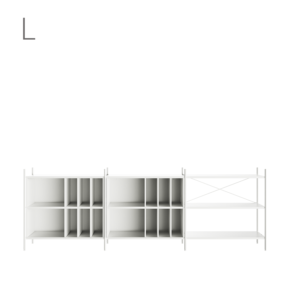 Join system 3 Layers Shelf SET(283CM)_14 Types