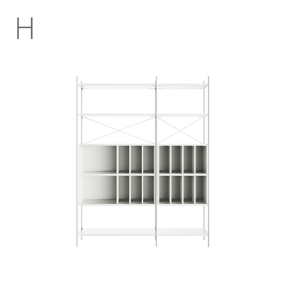 Join system 6 Layers Shelf SET(158CM)_9 Types