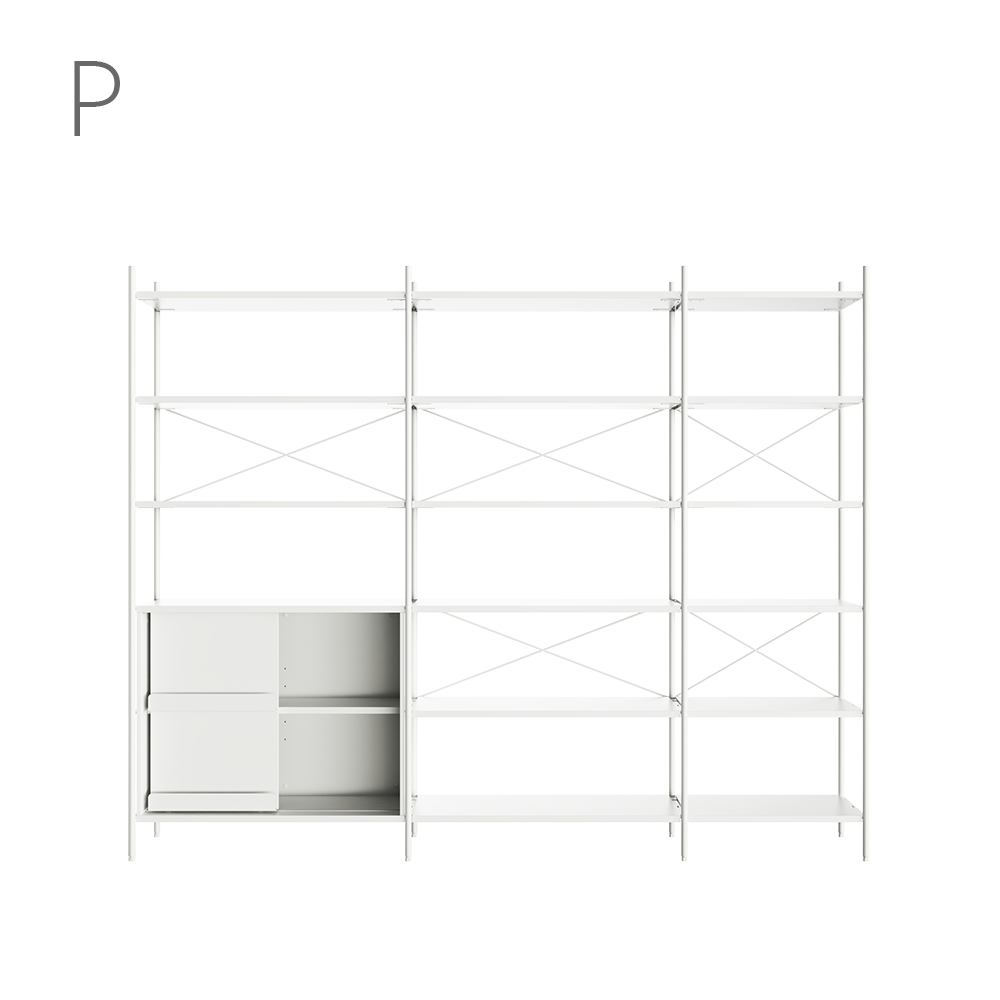 Join system 6 Layers Shelf SET(251CM)_17 Types