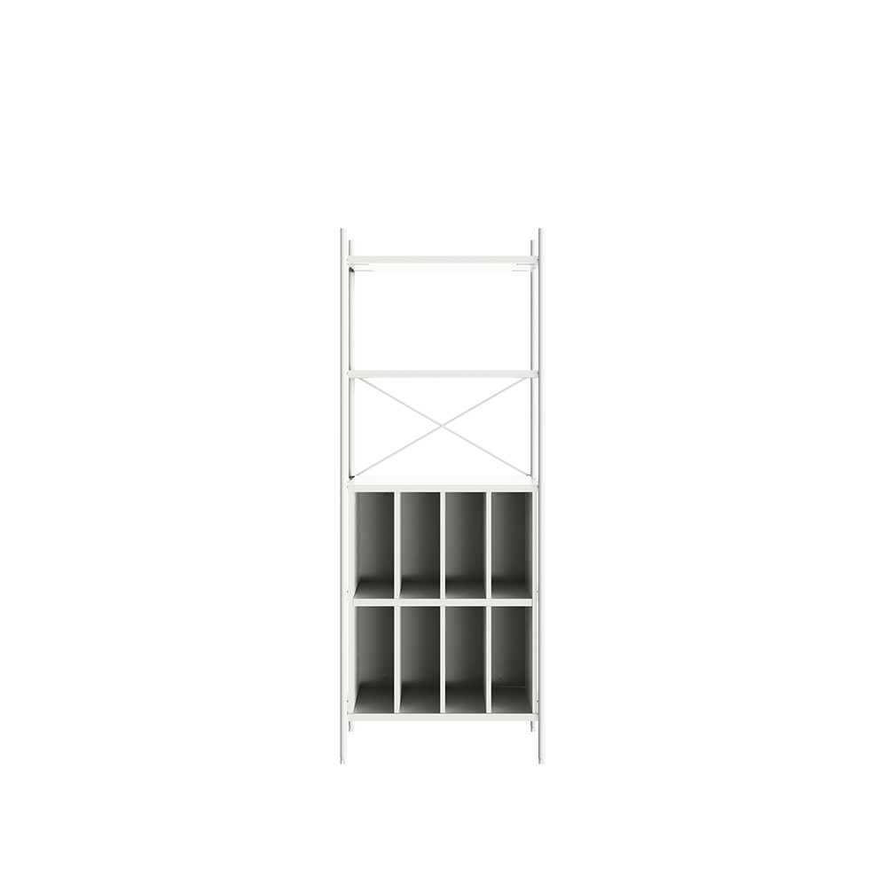 Join system 640 5 Layers Shelf (2 Layers open storage)