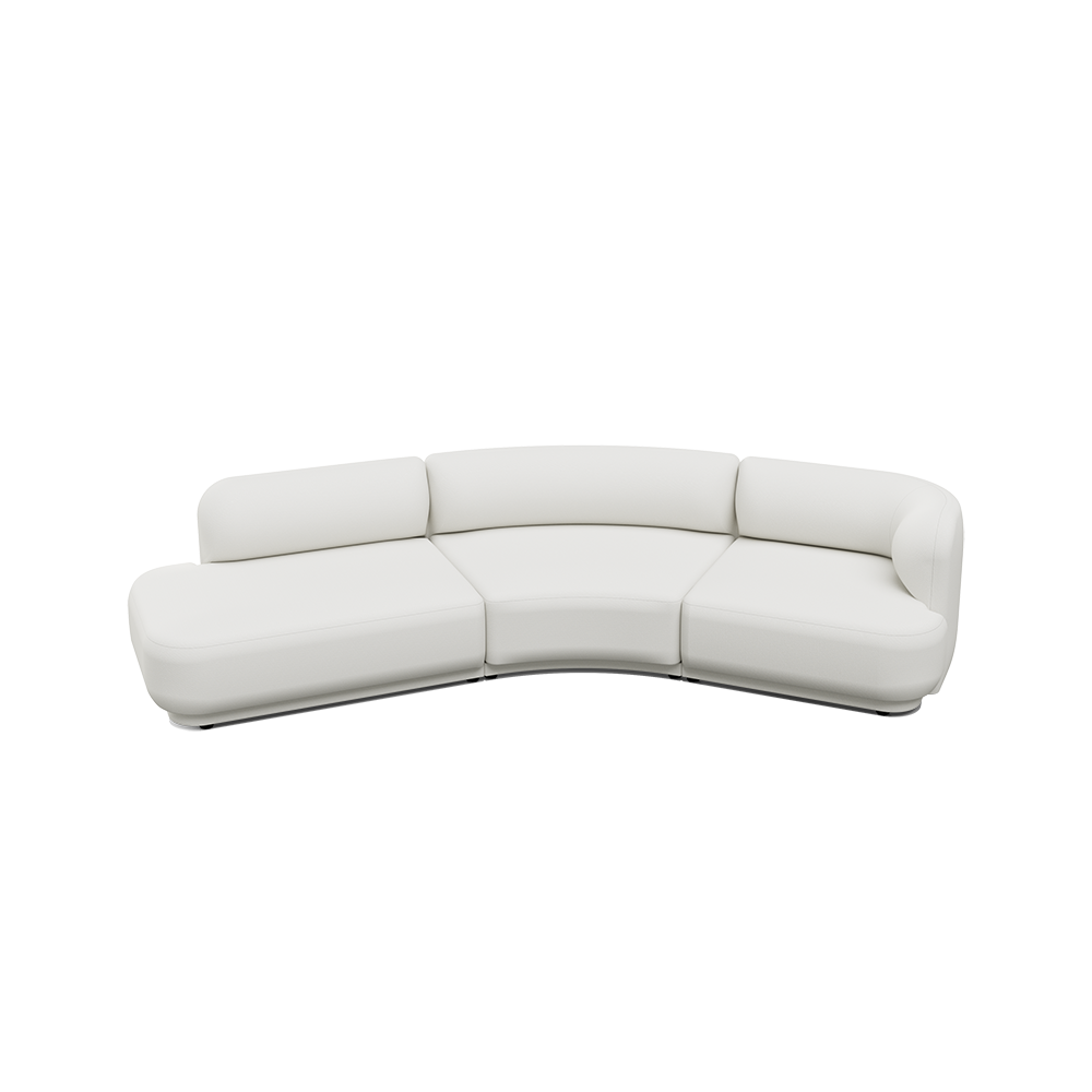 NO6. 45º Curve Lounge Sofa(3 Size)