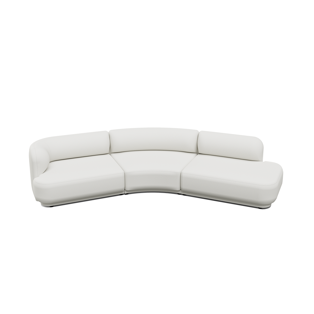 NO6. 45º Curve Lounge Sofa(3 Size)