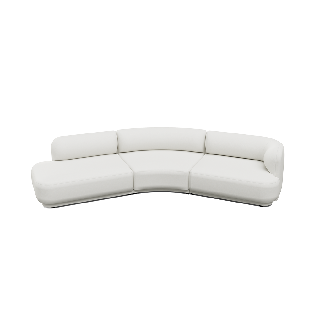 NO6. 45º Curve Lounge Sofa(3 Size)