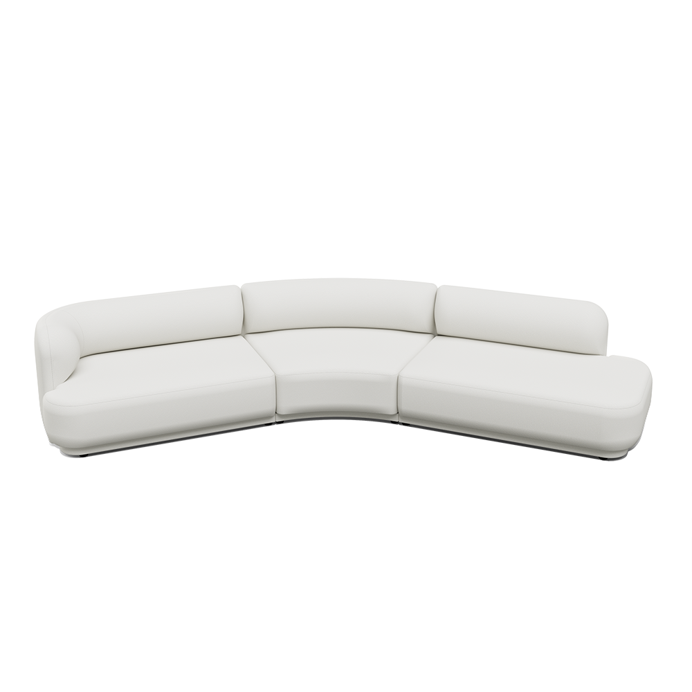 NO6. 45º Curve Lounge Sofa(3 Size)