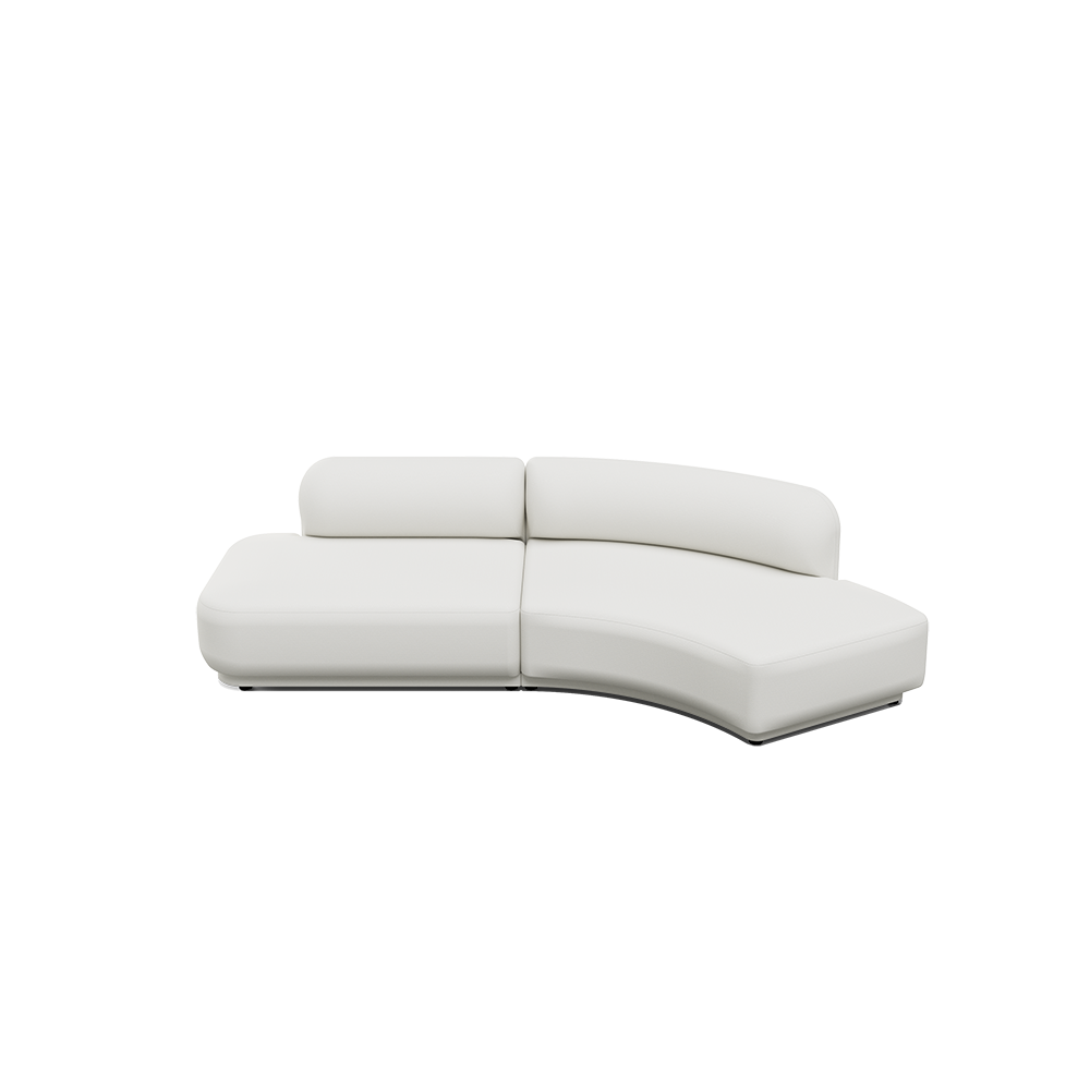 NO6. 60º Curve Double Lounge Sofa(2 Size)