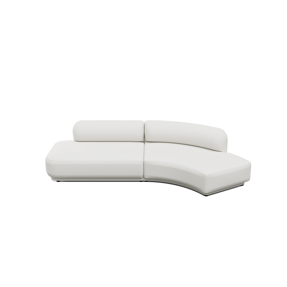 NO6. 60º Curve Double Lounge Sofa(2 Size)