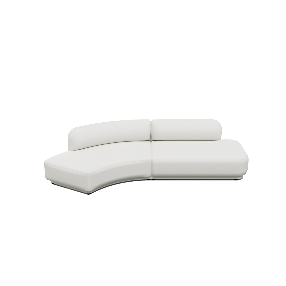 NO6. 60º Curve Double Lounge Sofa(2 Size)