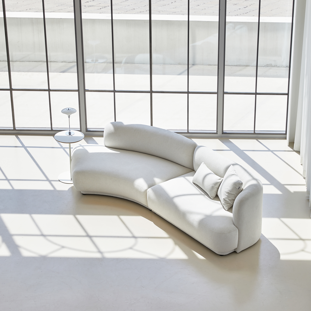 NO6. 60º Curve Lounge Sofa(3 Size)