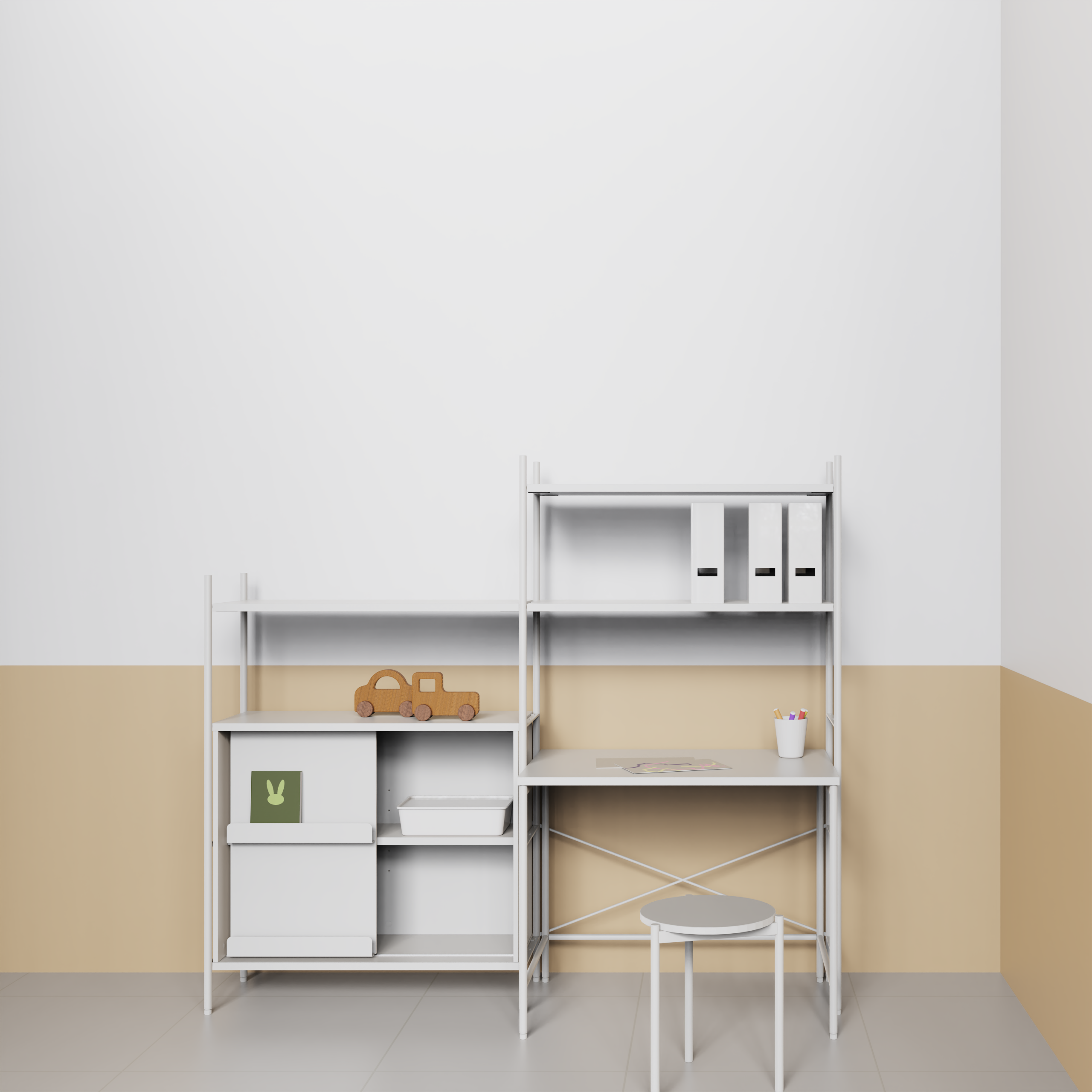 Join system 960 5Layers Desk SET_extension