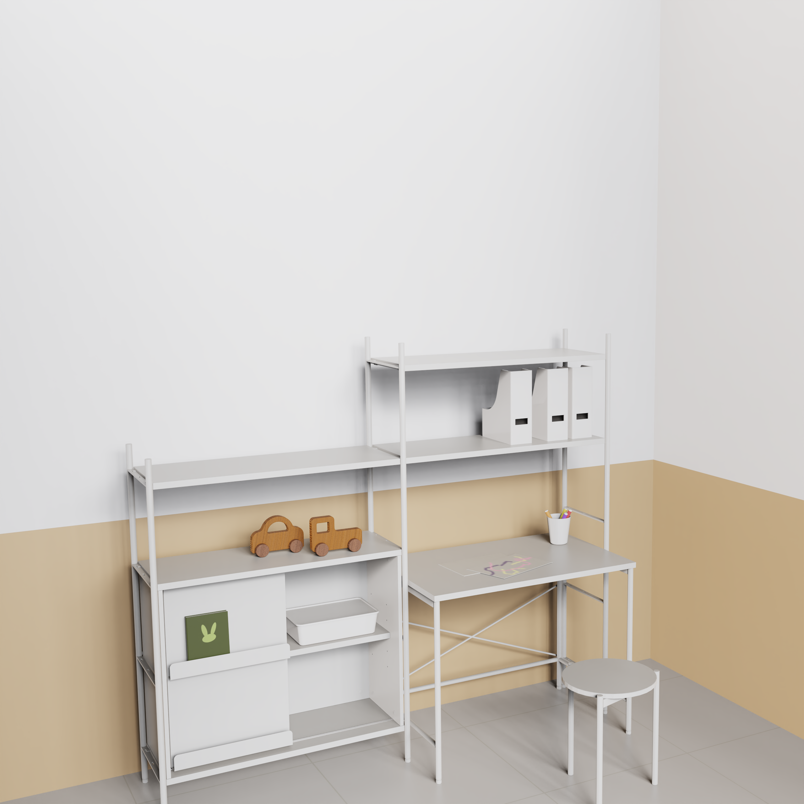 Join system 960 5Layers Desk SET_extension