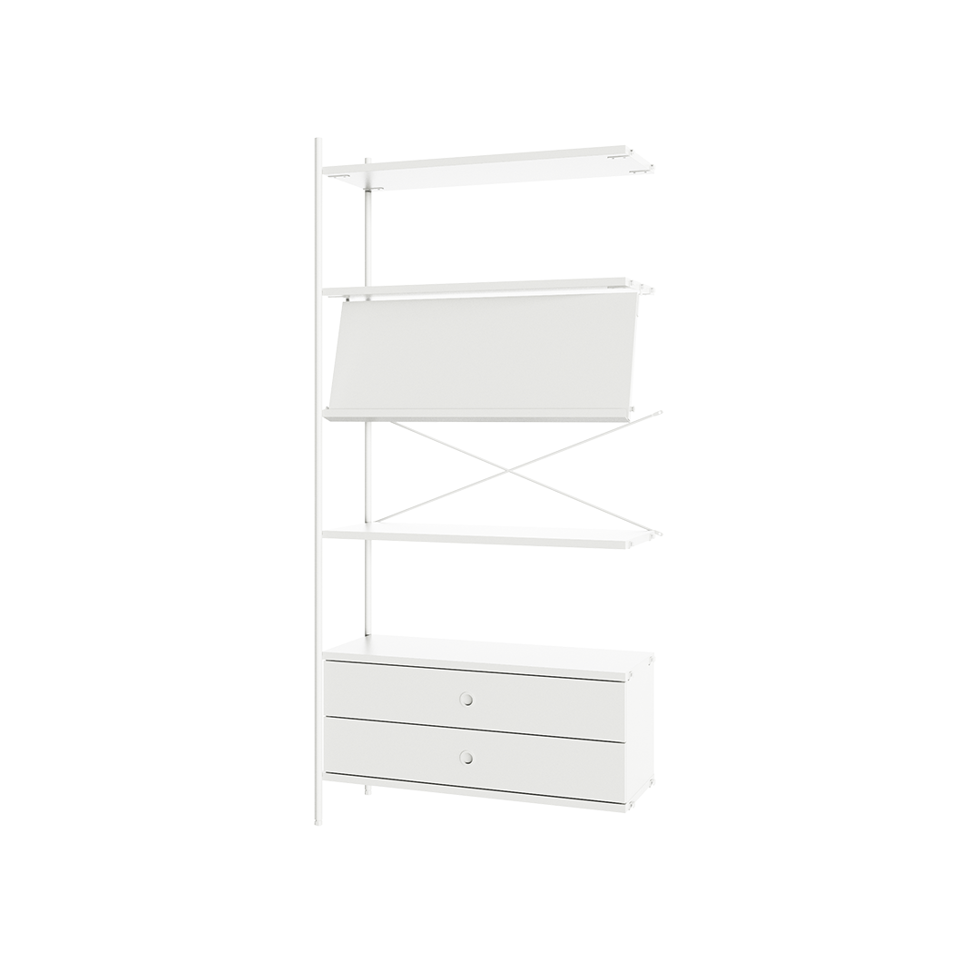 Join system 960 6 Layers Shelf (magazine shelf)_extension