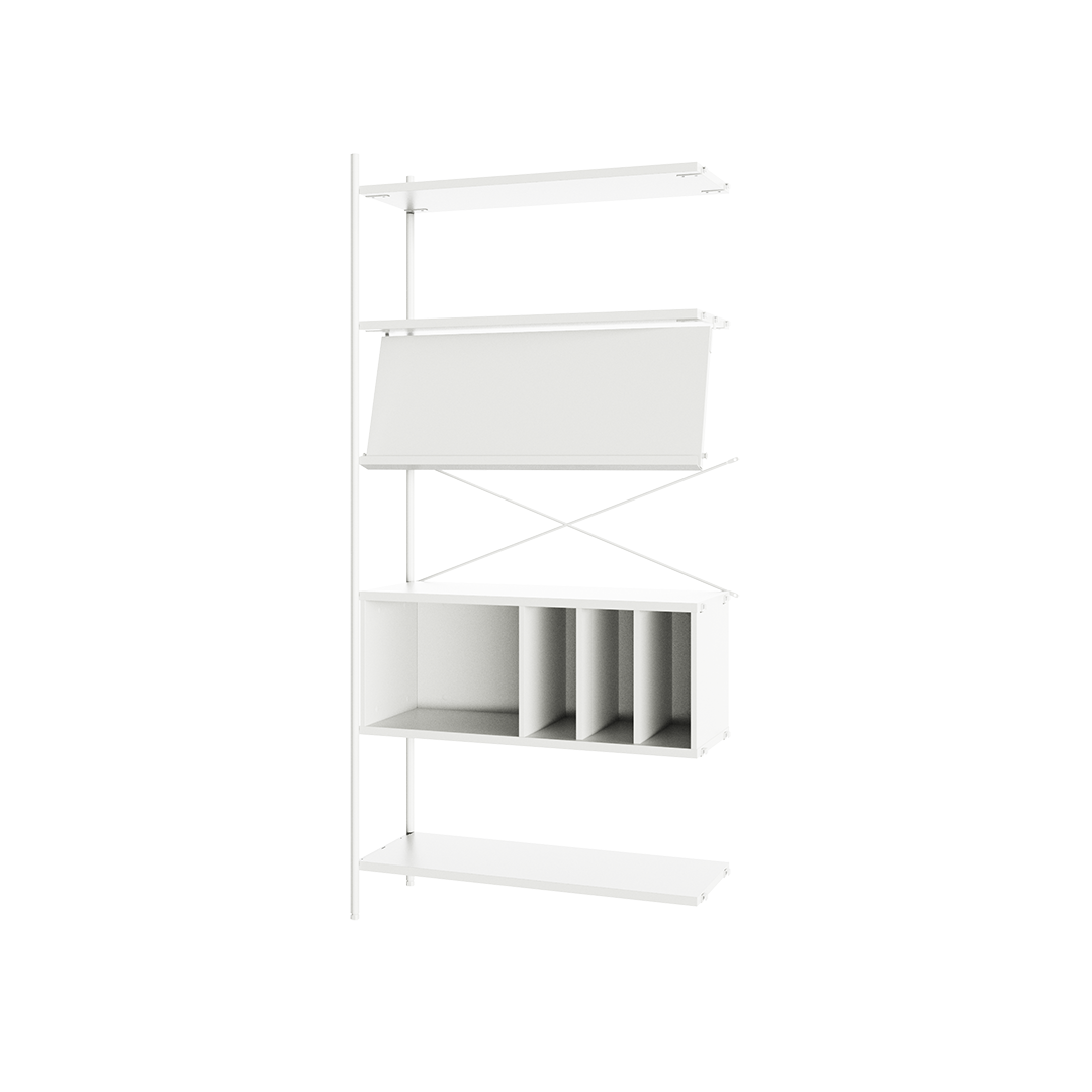 Join system 960 6 Layers Shelf (magazine shelf)_extension