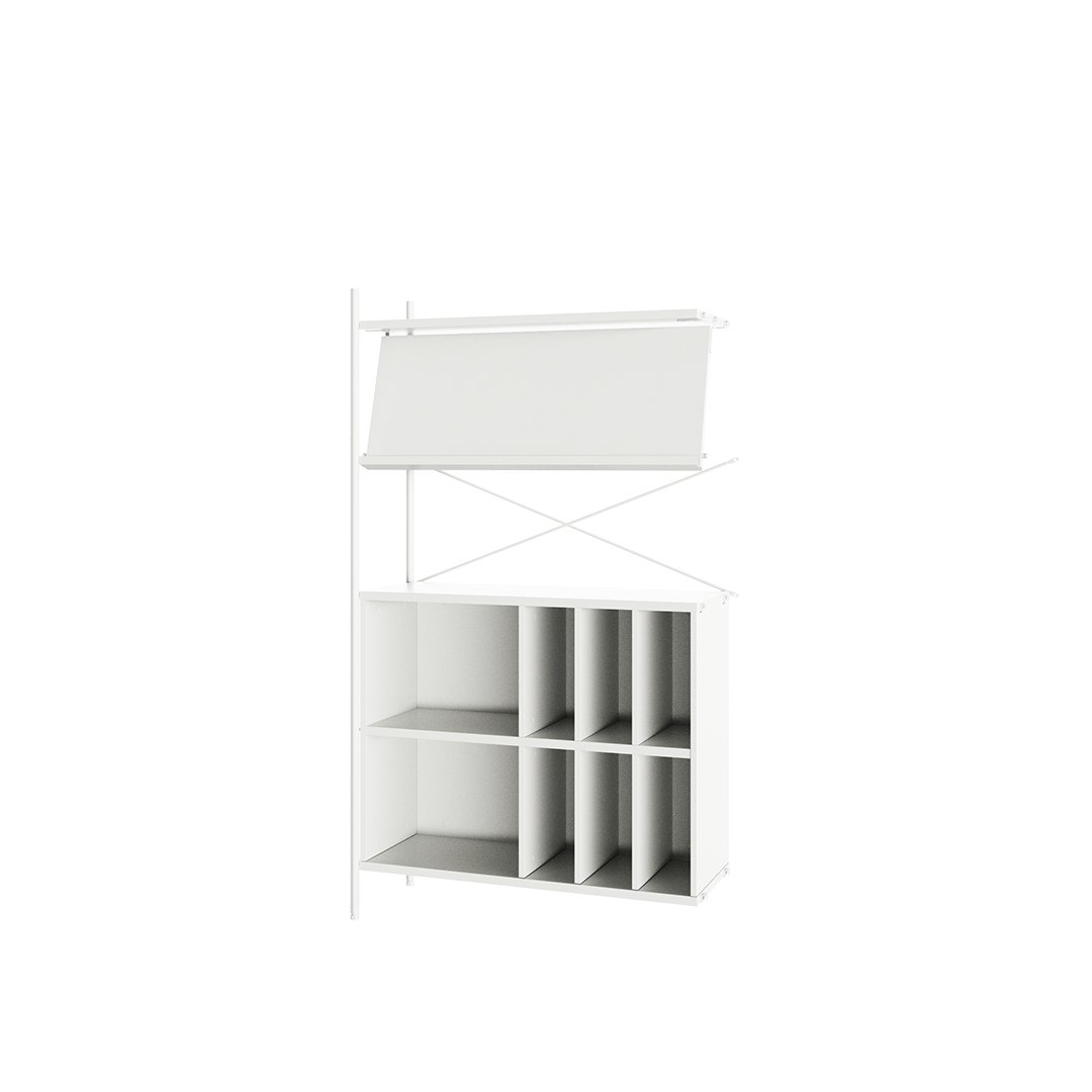 Join system 960 5 Layers Shelf (magazine shelf)_extension