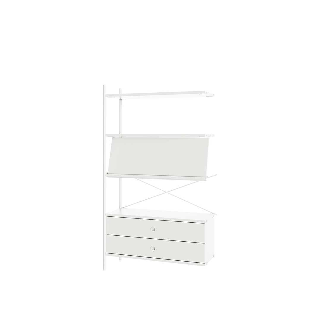 Join system 960 5 Layers Shelf (magazine shelf)_extension