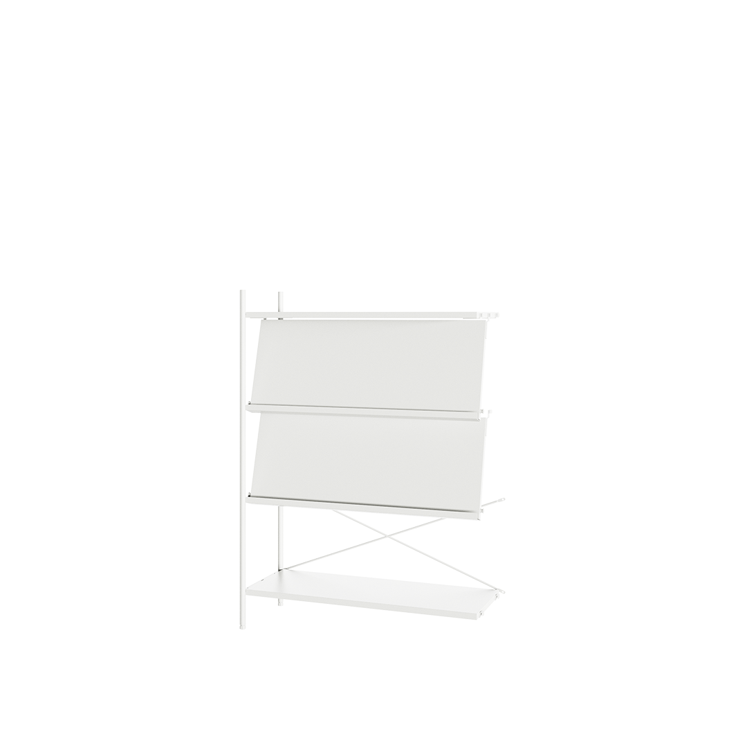 Join system 960 4 Layers Shelf (magazine shelf)_extension