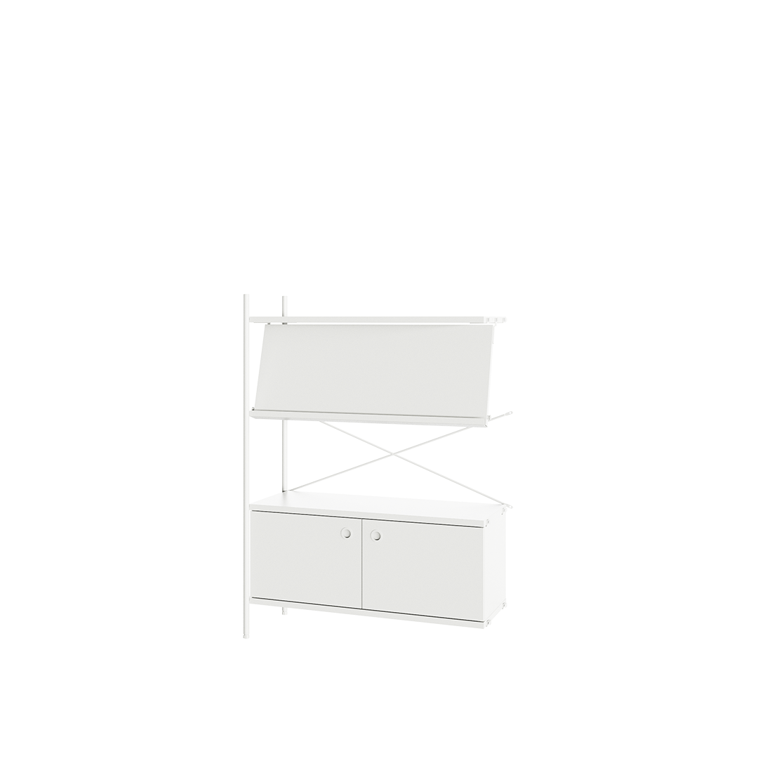Join system 960 4 Layers Shelf (magazine shelf)_extension