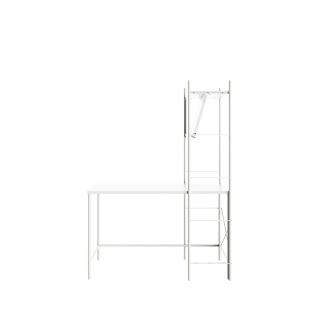 Join system 640 5Layers Desk SET(Magazine shelf)