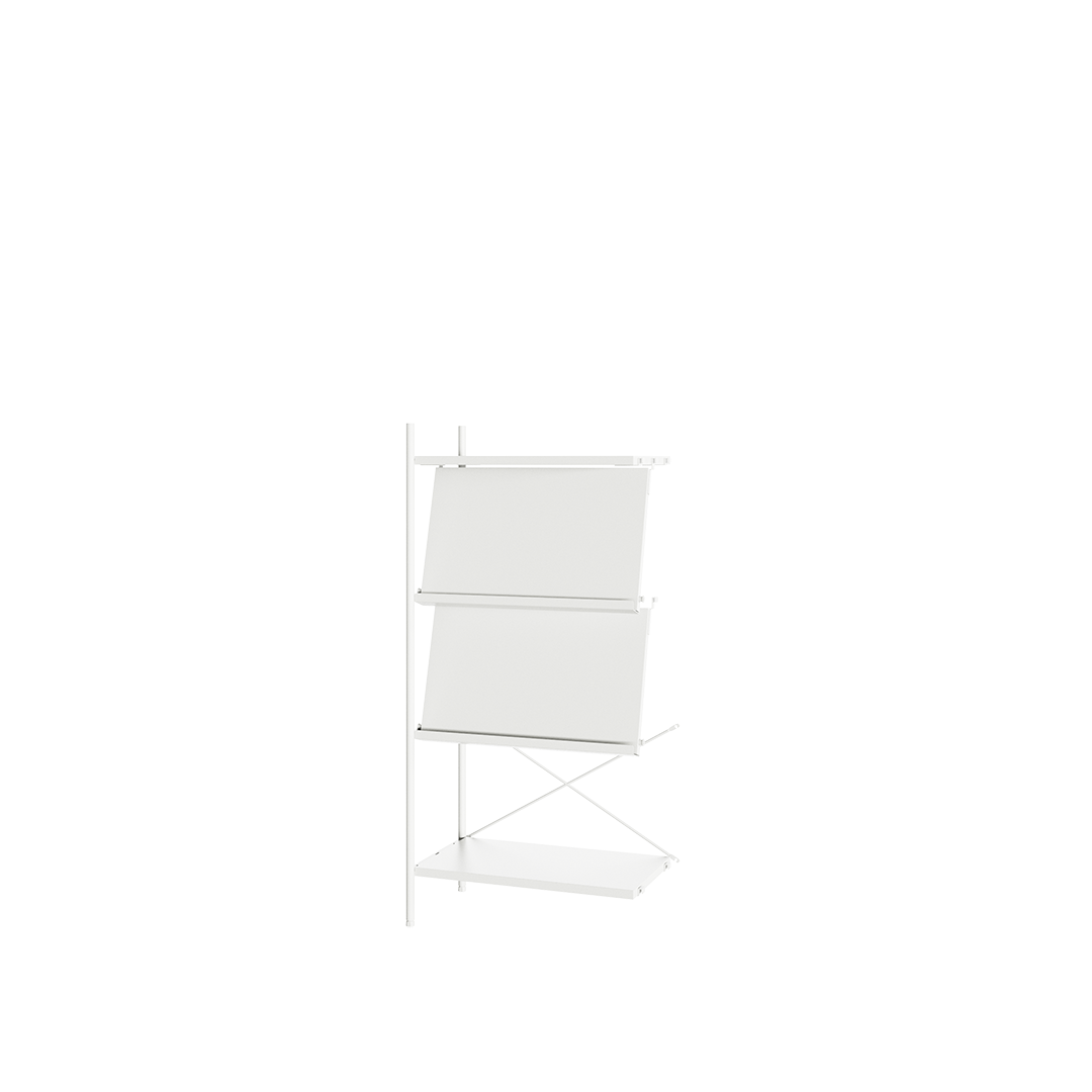 Join system 640 4 Layers Shelf (magazine shelf)_extension