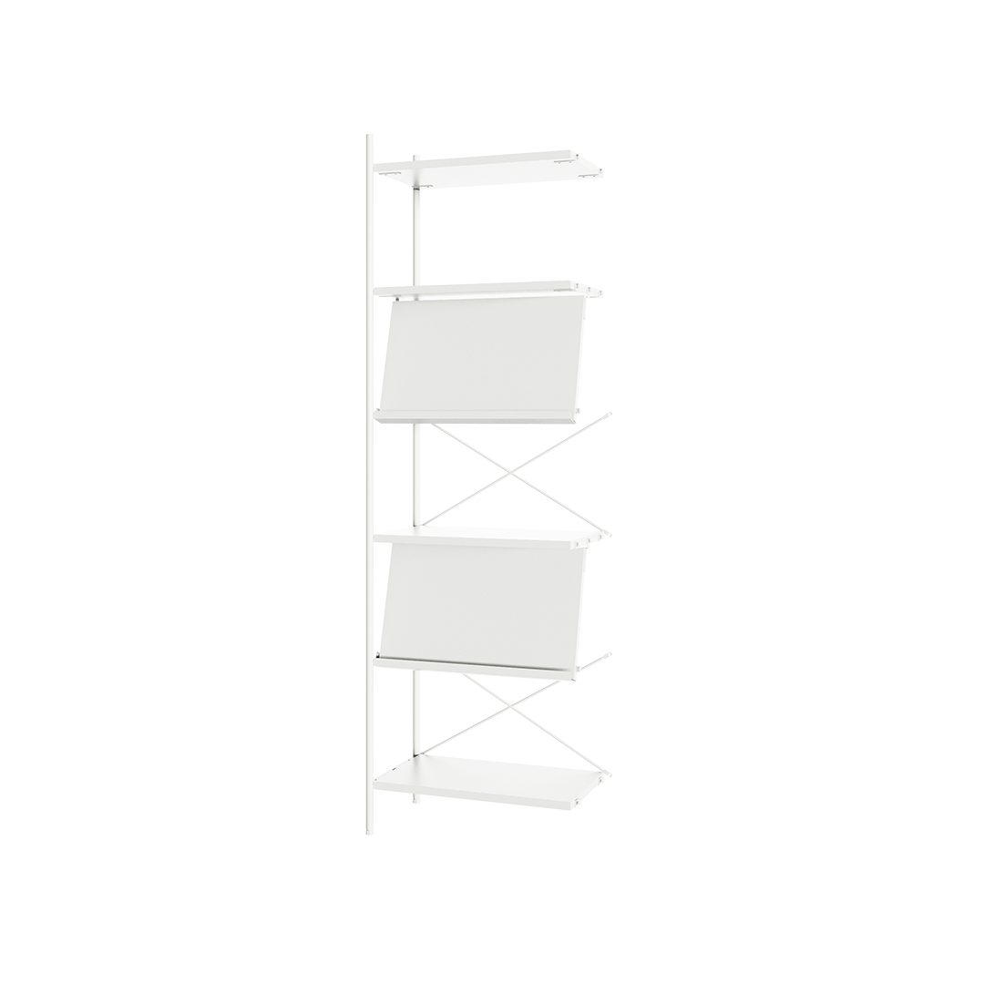 Join system 640 6 Layers Shelf (magazine shelf)_extension