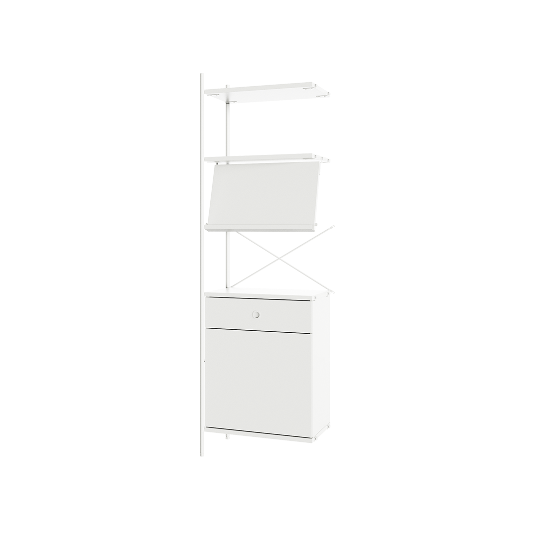 Join system 640 6 Layers Shelf (magazine shelf)_extension